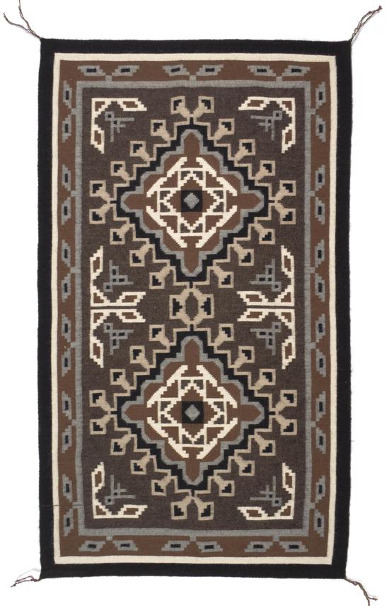 A Navajo Weaving Two Grey Hills