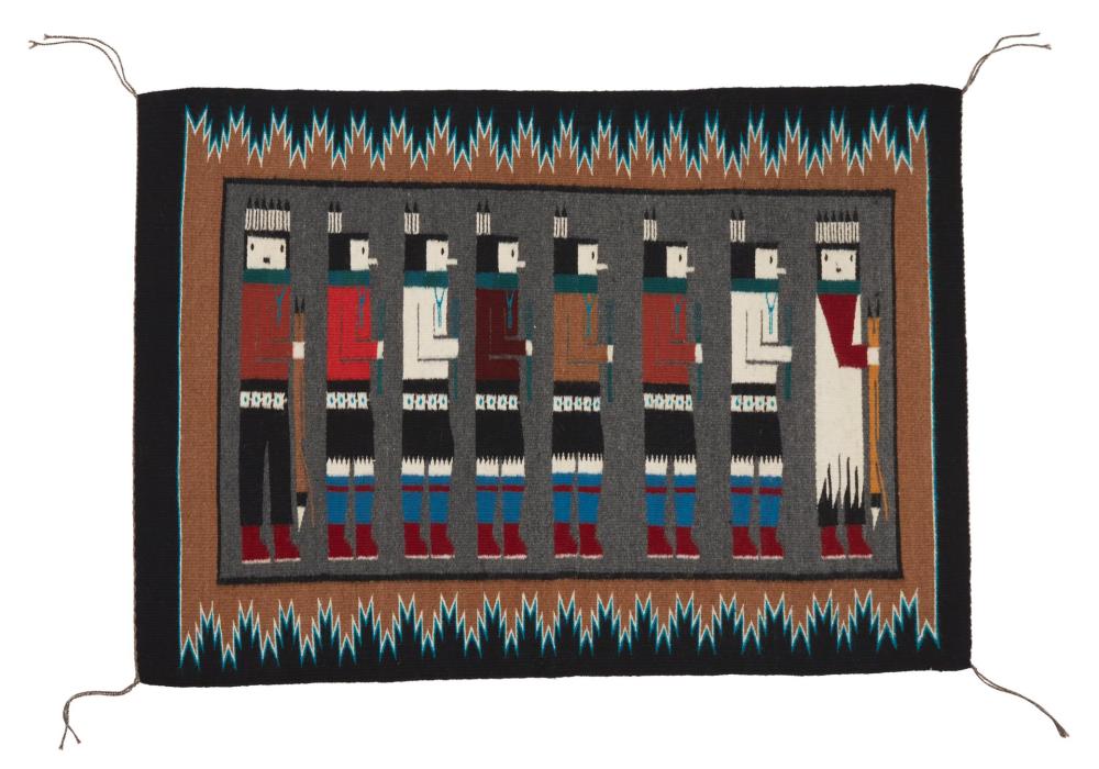 A NAVAJO YEI BI CHEI WEAVINGA
