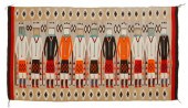 A NAVAJO YEI PICTORIAL TEXTILE
