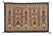 A NAVAJO YEI PICTORIAL TEXTILE