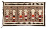 A NAVAJO YEI PICTORIAL WEAVING