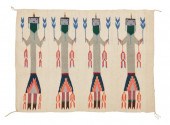 A NAVAJO YEI TEXTILEA Navajo Y