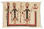 A NAVAJO YEI TEXTILEA Navajo Y