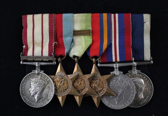 A Naval General Service medal group