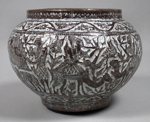 A near Eastern brown patinated