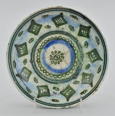 A Near Eastern Pottery Bowl Shallow