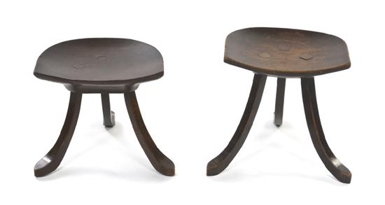 A Near Pair of Arts & Crafts Oak