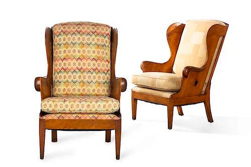 A NEAR PAIR OF CONTINENTAL WOOD