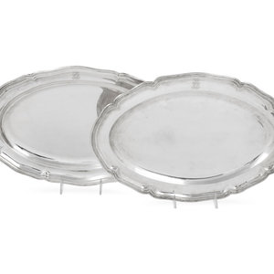 A Near Pair of German Silver