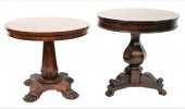 A NEAR PAIR OF ROUND OCCASIONA