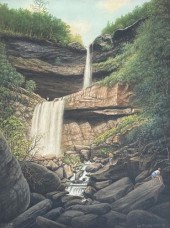 A. NEMETHY, PASTEL "KATTERSKIL