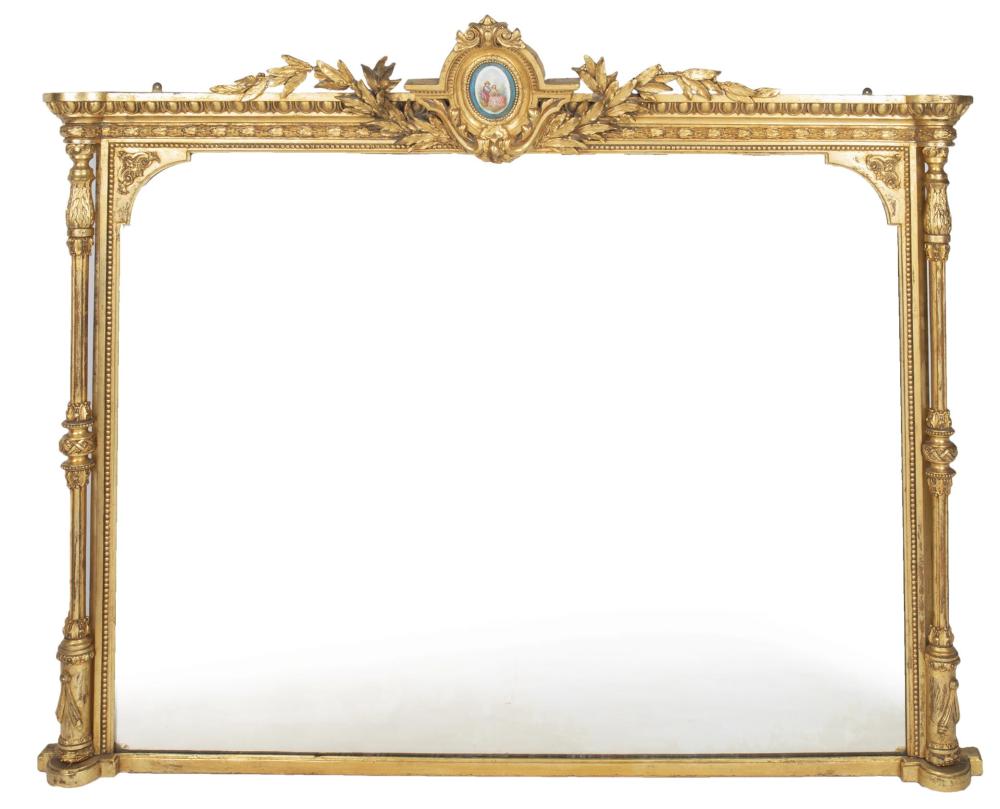 A NEO-CLASSICAL STYLE GILTWOOD WALL