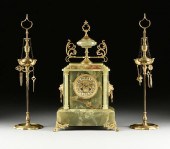 A NEO GREC GILT BRONZE MOUNTED