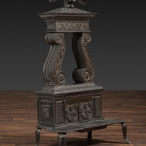 A Neoclassical Cast Iron Parlor
