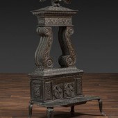 A Neoclassical Cast Iron Parlo