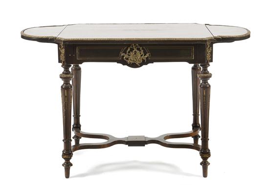 A Neoclassical Gilt Mounted