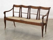 A NEOCLASSICAL MIXED WOOD CHAI