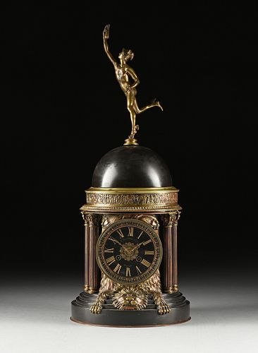 A NEOCLASSICAL PATINATED BRONZE