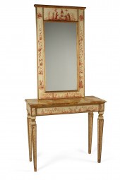 A NEOCLASSICAL STYLE CONSOLE A