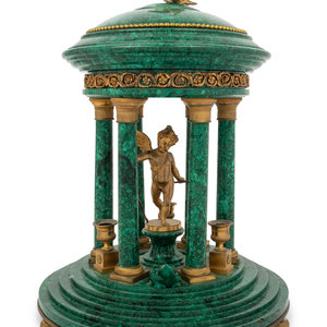 A Neoclassical Style Gilt Bronze