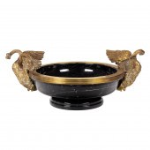 A NEOCLASSICAL STYLE GILT BRON