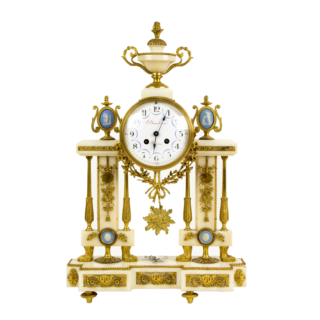 A NEOCLASSICAL STYLE GILT BRONZE