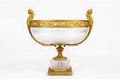 A NEOCLASSICAL STYLE GILT BRON