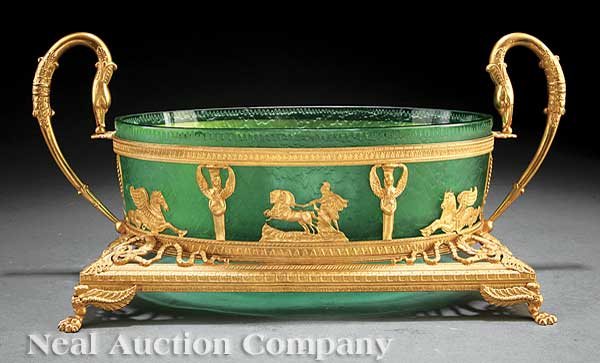 A Neoclassical-Style Gilt Metal and