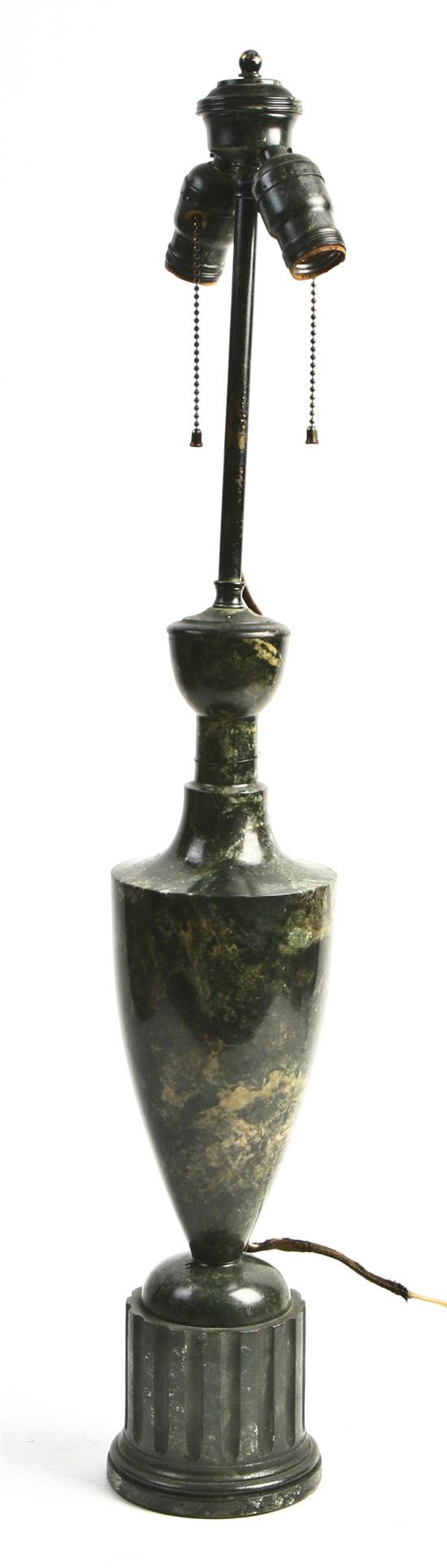 *A Neoclassical Style Marble Urn of