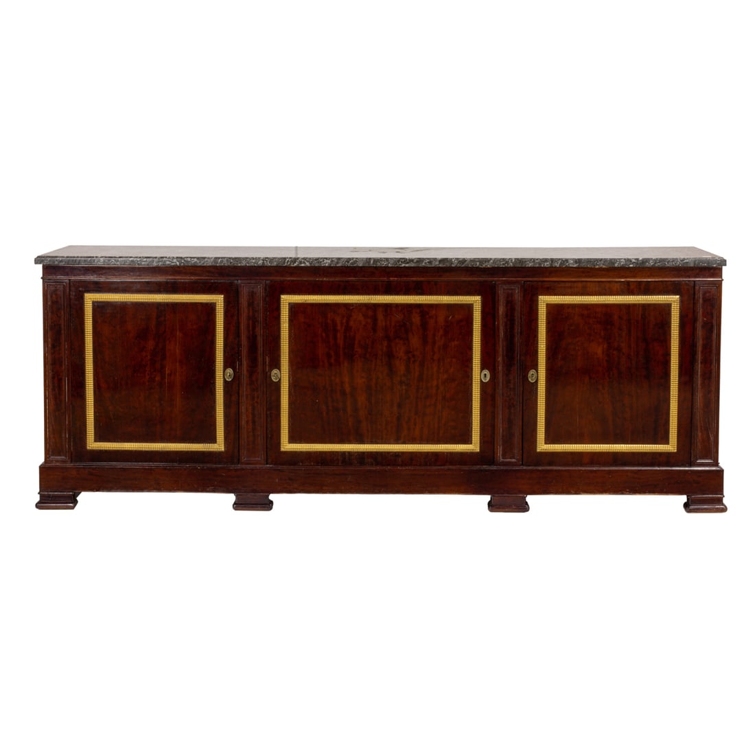 A NEOCLASSICAL STYLE PARCEL GILT