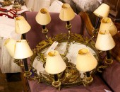 A NEOCLASSICAL STYLE TEN LIGHT