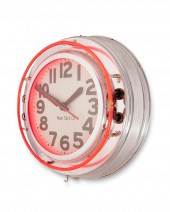 A NEON CLOCK CO. WALL CLOCKA N