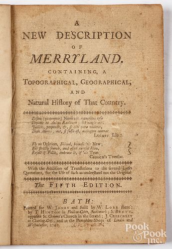 A NEW DESCRIPTION OF MERRYLAND.