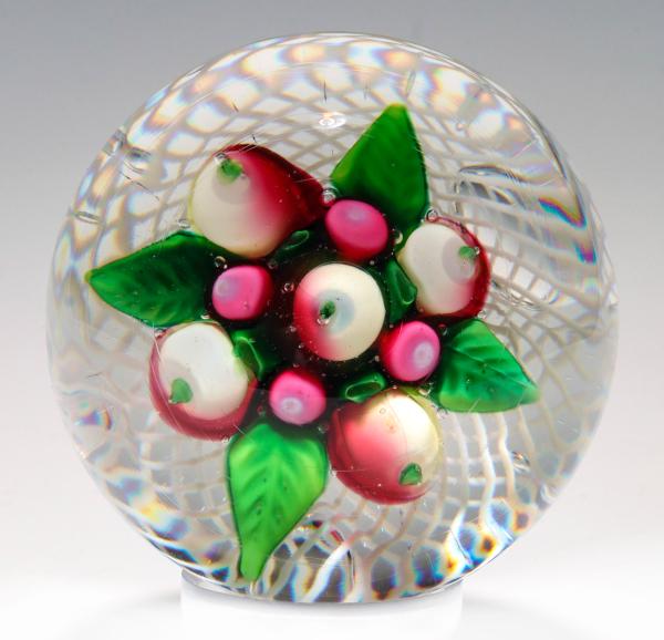 A NEW ENGLAND GLASS ANTIQUE FRUIT