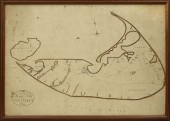 "A NEW MAP OF NANTUCKET DRAWN