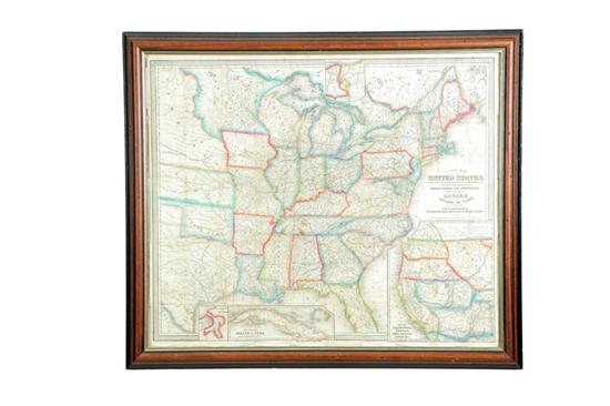 A NEW MAP OF THE UNITED STATES UPON