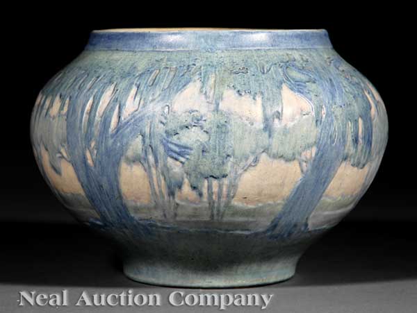 A Newcomb College Art Pottery Matte