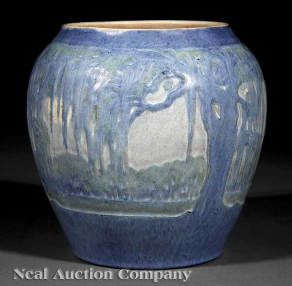 A Newcomb College Art Pottery Matte