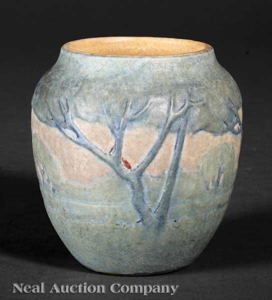A Newcomb College Art Pottery Matte