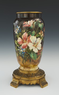 A Newel Post Gas Lamp Base with