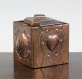 A Newlyn Arts & Crafts copper