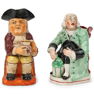 A "Nightwatchman" Toby Jug and