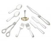 A NINE PIECE GROUP OF AMERICAN