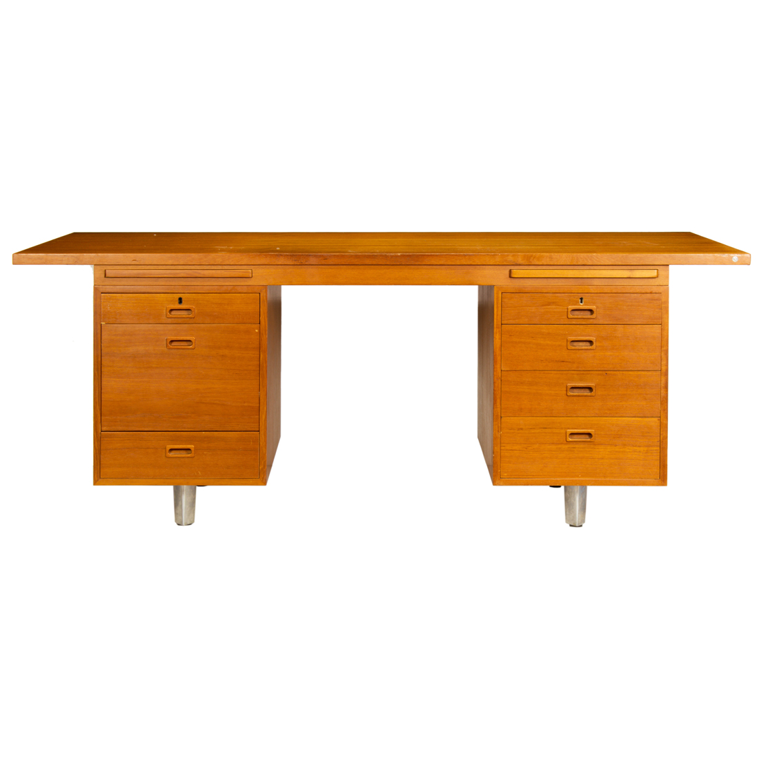 A NIPU DANISH TEAK DESK A Nipu