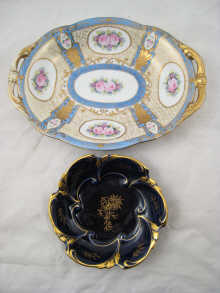 A Noritake oval two handled dish