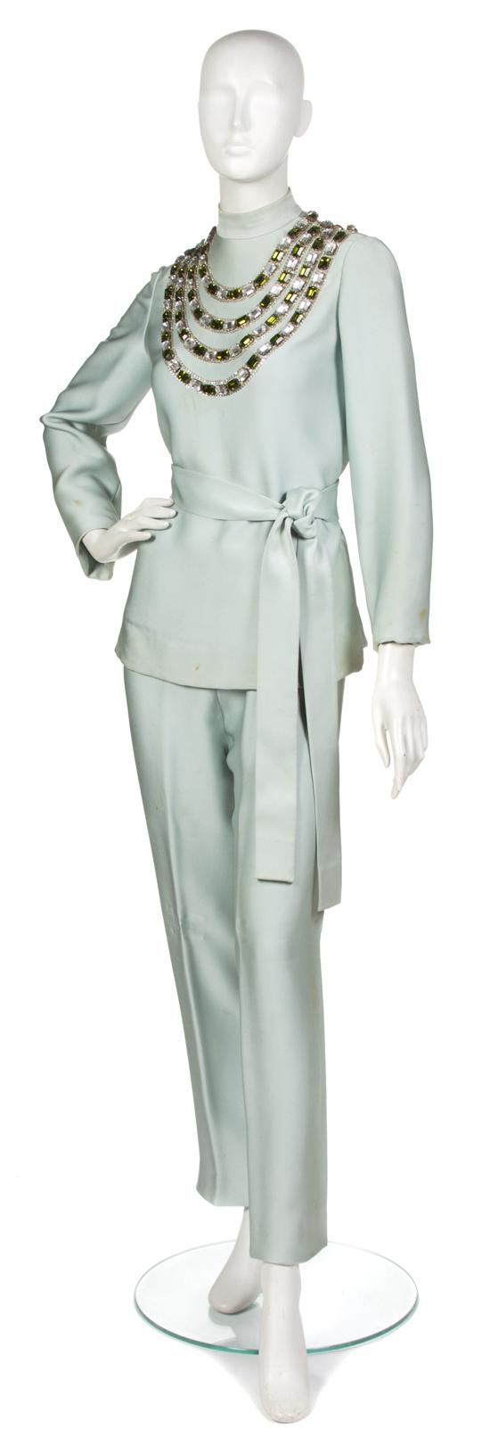 * A Norman Norell Mint Green