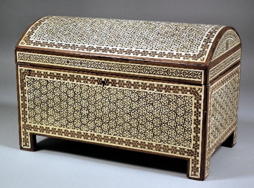 A North African stained wood bone