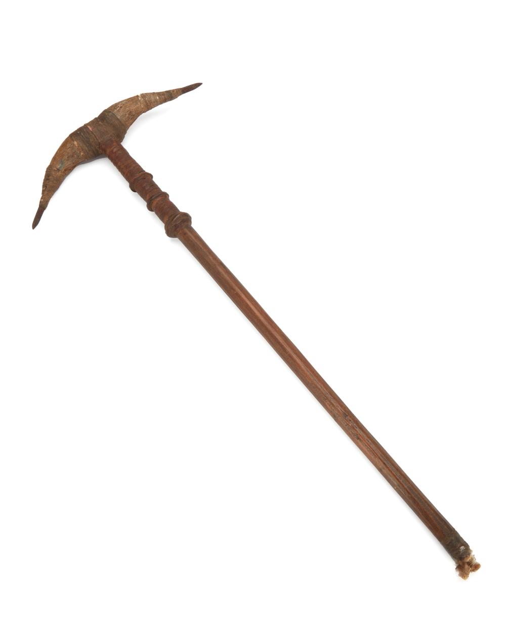 A NORTH AMERICAN DOUBLE HORN