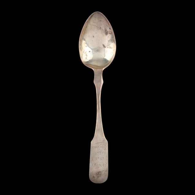 A NORTH CAROLINA COIN SILVER SPOON,