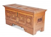A NORTH EUROPEAN BAROQUE OAK C